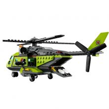 Конструктор LEGO City 60123 Транспортный вертолет исследователей вулканов