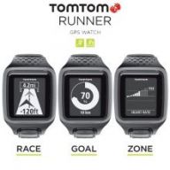 TomTom Runner Cardio портативный GPS-навигатор (Grey)