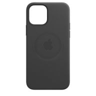 Чехол-накладка Apple MagSafe кожаный для iPhone 12 Pro Max, черный