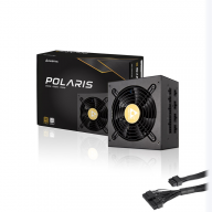 Блок питания ATX Chieftec Polaris PPS-650FC 650W, 80 PLUS GOLD, Active PFC, 120mm fan, Full Cable Management Retail