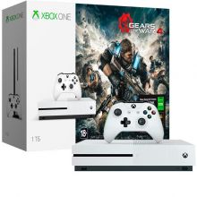 Игровая приставка Microsoft Xbox One S 1TB +  Gears of War 4