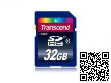 Transcend SD Card 32Gb, SDHC10
