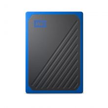 2 ТБ Внешний SSD Western Digital My Passport Go, USB 3.2 Gen 1, черный/синий
