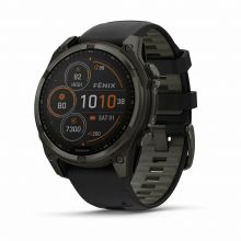 Умные часы Garmin Fenix 8 Solar Sapphire 47 mm Carbon Gray DLC