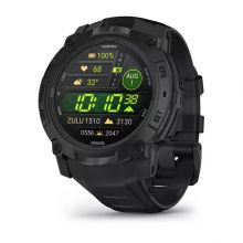 Умные часы Garmin Instinct 3 Tactical Edition 50мм, AMOLED, Black with Black Band