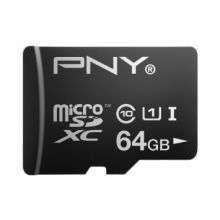 Карта памяти PNY Turbo microSDXC Class 10 90 Mb/s UHS 64GB