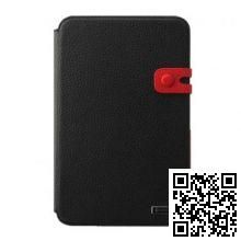 Чехол Zenus для Samsung Galaxy Tab 7.0 Plus Masstige Color Edge Diary (Real Black + Red)