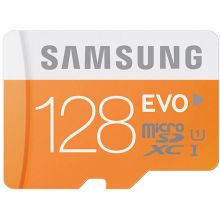 Карта памяти Samsung 128GB EVO Select Micro SDXC Memory Card, 48MB/s