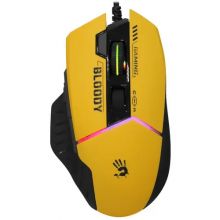 Мышь A4TECH Bloody W95 Max Sports желтый/серый (W95 MAX SPORTS LIME)