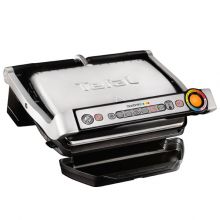 Электрогриль Tefal Optigrill+ XL GC722D34 стальной/черный