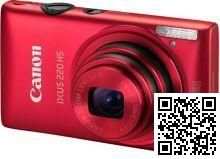 Canon IXUS 220 HS red