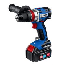 Бесщеточная ударная дрель-шуруповерт ЗУБР Профессионал DBS-201-42 20В 2 АКБ 4Ач