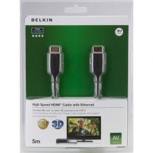 Кабель Belkin High Speed HDMI F3Y021bf5M 5m (Black)