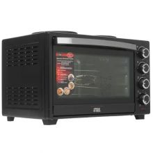 Мини-печь GFgril GFO-40 Hot Plates духовка с 2 конфорками, черный