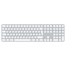 Клавиатура Apple Magic Keyboard с Touch ID и цифровой панелью, белый