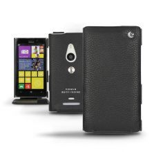 Кожаный чехол Noreve для Nokia Lumia 925 Ambition Leather case (Ebony black)
