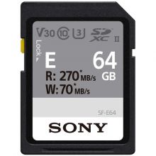 Карта памяти Sony SDXC 64GB UHS-II V30 70/277Mb/s SF-E