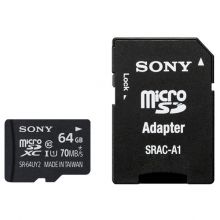Карта памяти Sony SR-64UYA (70Mb/s) microSDXC Class 10 UHS-I 64GB