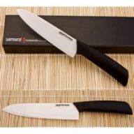 Нож кухонный Шеф 175 мм, белая циркониевая керамика Eco-Ceramic SC-0084