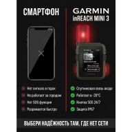 Навигатор Garmin inReach Mini 3 Plus, Black/Черный