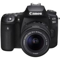Фотоаппарат Canon EOS 90D Kit черный 18-55 мм f/3.5-5.6 IS STM