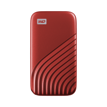 Внешний SSD Western Digital My Passport SSD с технологией NVMe 2 ТБ (Red)