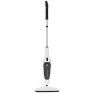 Паровая швабра с насадками Luxhomme EcoSteam Pro, 1400 Вт, 400 мл. серый/белый