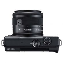 Фотоаппарат Canon EOS M200 Kit 15-45 IS STM, черный