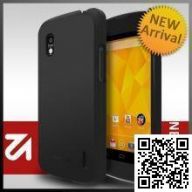 Чехол Rearth Ringke Slim Case для LG Nexus 4 (SF Black)