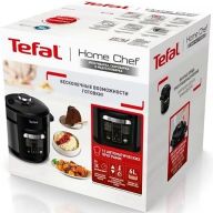 Мультиварка-скороварка TEFAL CY601832, 1000Вт, черный 7211004337