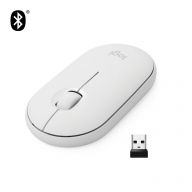 Беспроводная мышь Logitech Pebble M350, off-white