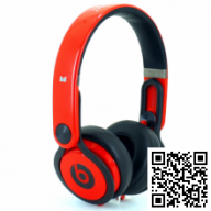 Monster Beats by Dr. Dre Mixr David Guetta (Red)