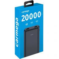 Внешний аккумулятор Carmega 20000mAh Charge 20 black (CAR-PB-202-BK)