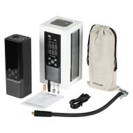 Автомобильный компрессор CARMEGA CD-20 беспроводной, 25л/мин, powerbank, автостоп