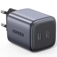 Сетевое зарядное устройство uGreen 2хUSB-C 45W Grey (CD294)