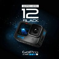 Экшн-камера GoPro HERO12 Black, 27.6МП, 1720 мА·ч, черный