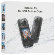 Экшен-камера Insta360 X5 Standard Bundle, водонепроницаемая, 360° 8К, 72 МП, 4К60 fps