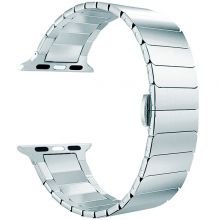 Lyambda Ремешок из нержавеющей стали Canopus для Apple Watch 38/40 mm (Silver)