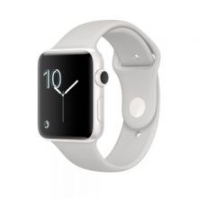 Умные часы Apple Watch Edition Series 2 42mm with Sport Band - корпус из белой керамики, спортивный ремешок цвета «светлое облако»