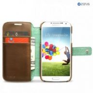 Чехол Zenus Prestige Natural EEl Leather Diary Series для Samsung Galaxy S4 I9500 (Green)