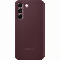 Чехол Samsung Smart Clear View Cover для Galaxy S22 Burgundy (EF-ZS901CEEGRU)