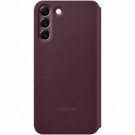 Чехол Samsung Smart Clear View Cover для Galaxy S22 + Burgundy (EF-ZS906CEEGRU)