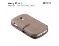 Чехол Zenus для Samsung GALAXY S3 mini Masstige Color Point Diary (Jazz Grey)