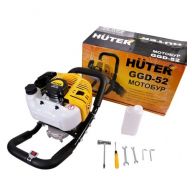 Мотобур бензиновый HUTER GGD-52, 52 см3, без шнека, мощность 2 кВт