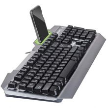 Игровая клавиатура Defender Stainless Steel GK-150DL RU RGB Silver USB