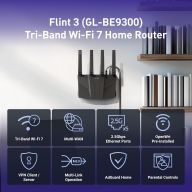 Wi-Fi роутер GL.iNet Flint 3 GL-BE9300 Wi-Fi 6 BE9300 EU