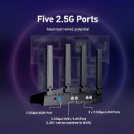 Wi-Fi роутер GL.iNet Flint 3 GL-BE9300 Wi-Fi 6 BE9300 EU
