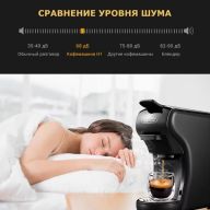 Кофемашина капсульная Hibrew H1A, черная (ST-504)