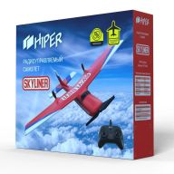 Самолет радиоуправляемый Hiper HPT-0001 SKYLINER красный/синий