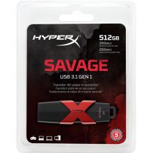 Флешка Kingston HyperX Savage 512Gb (HXS3/512GB)